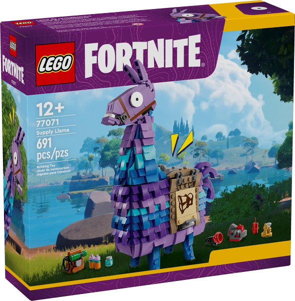 77071 Supply Llama (Retired) LEGO Fortnite product image 1, provided for visual reference and product detail review