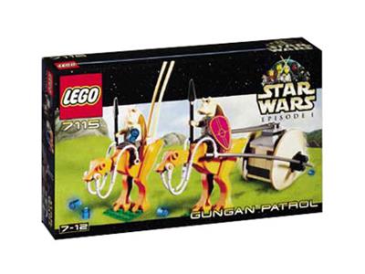 7115 Gungan Patrol (Retired) LEGO Star Wars product image 1, provided for visual reference and product detail review