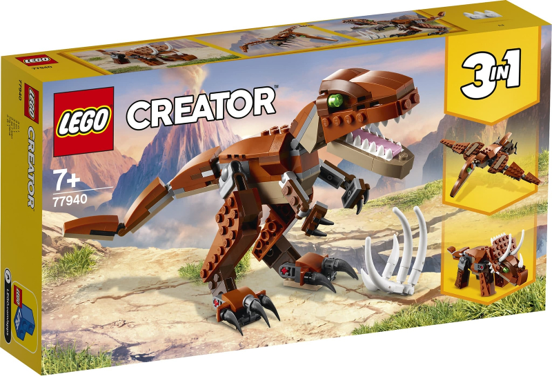 77940 Mighty Dinosaurs (Retired) LEGO Creator product image 1, provided for visual reference and product detail review
