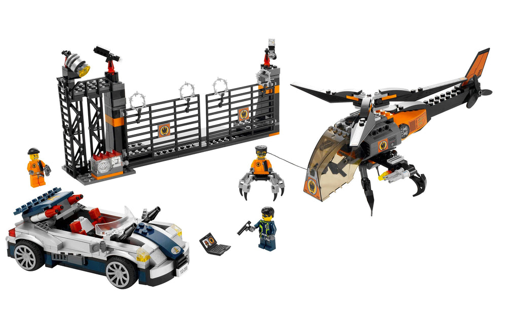 8634 Turbocar Chase (Retired) LEGO Agents product image 2, provided for visual reference and product detail review