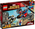 76016 Spider-Helicopter Rescue (Retired) LEGO Super Heroes product image 1, provided for visual reference and product detail