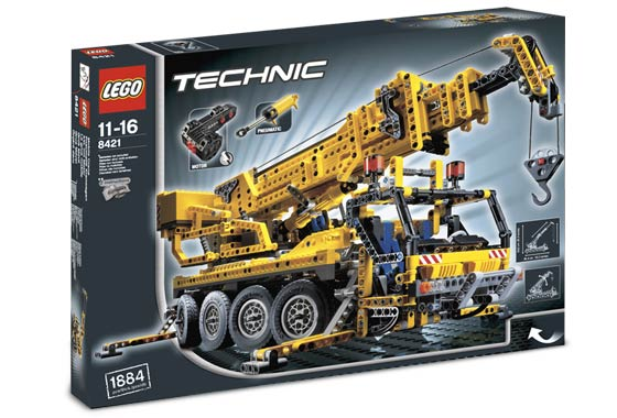 8421 Mobile Crane (Retired) LEGO TECHNIC product image 1, provided for visual reference and product detail review