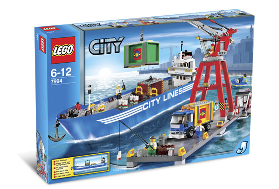 7994 City Harbor (Retired) LEGO City product image 1, provided for visual reference and product detail review
