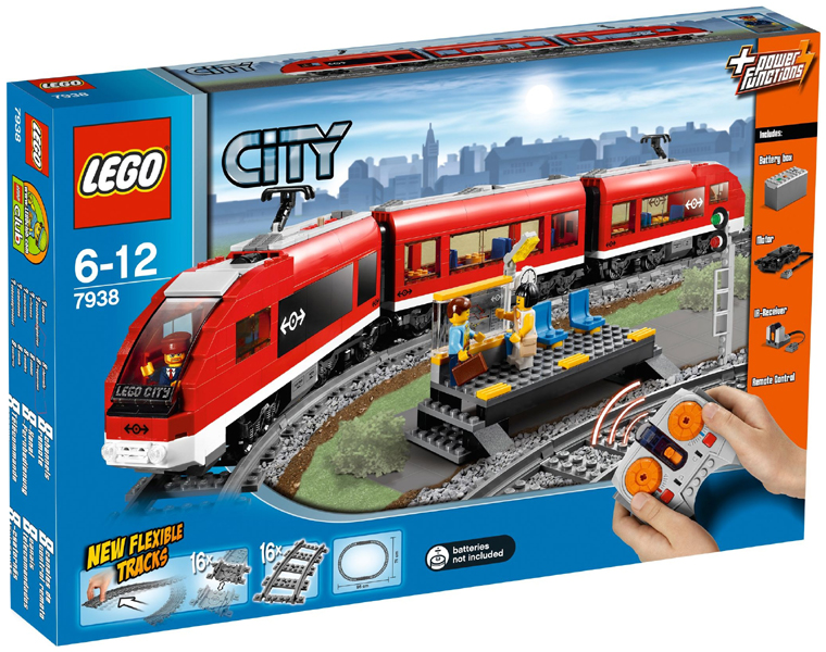 7938 Passenger Train (Retired) LEGO City product image 1, provided for visual reference and product detail review
