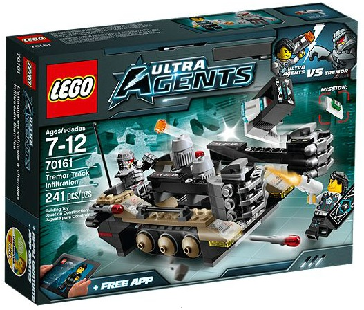 70161 Tremor Track Infiltration (Retired) LEGO Ultra Agents product image 1, provided for visual reference and product
