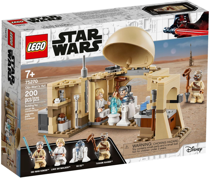 75270 Obi-Wan's Hut (Retired) LEGO Star Wars product image 1, provided for visual reference and product detail review