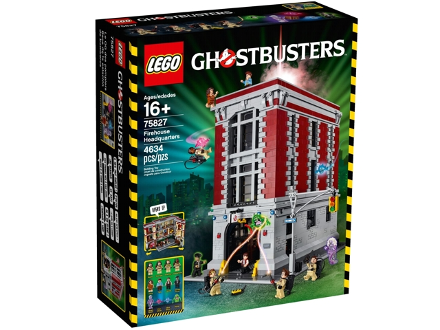 75827 Firehouse Headquarters (Retired) LEGO Ghostbusters product image 1, provided for visual reference and product detail