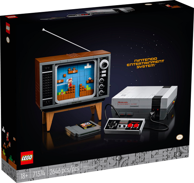 71374 Nintendo Entertainment System (Retired) LEGO Super Mario product image 1, provided for visual reference and product