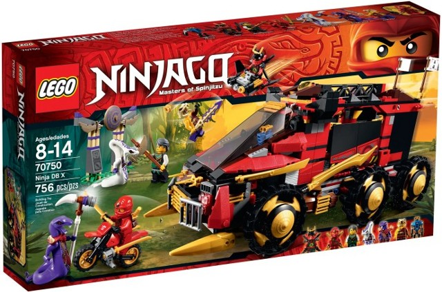 70750 Ninja DB X (Retired) LEGO Ninjago product image 1, provided for visual reference and product detail review