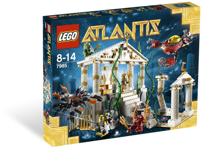 7985 City of Atlantis (Retired) LEGO Atlantis product image 1, provided for visual reference and product detail review