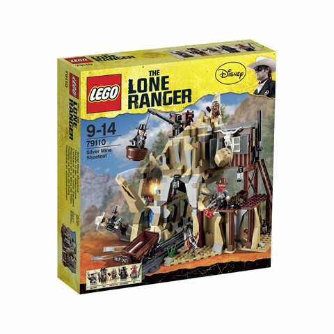 79110 Silver Mine Shootout (Retired) LEGO The Lone Ranger product image 1, provided for visual reference and product detail
