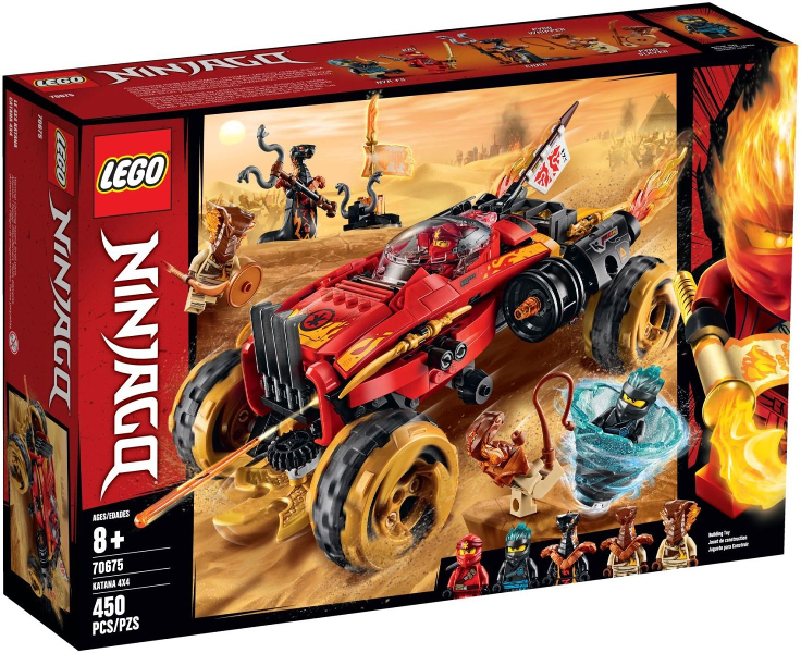 70675 Katana 4X4 (Retired) LEGO Ninjago product image 1, provided for visual reference and product detail review