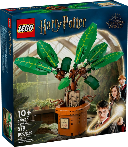 76433 Mandrake (Retired) LEGO Harry Potter product image 1, provided for visual reference and product detail review