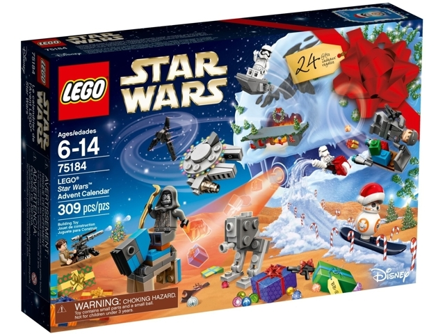 75184 Star Wars Advent Calendar (2017) (Retired) LEGO Star Wars product image 1, provided for visual reference and product