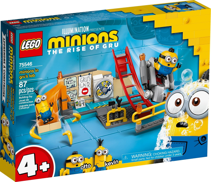 75546 Minions in Gru's Lab (Retired) LEGO Despicable Me product image 1, provided for visual reference and product detail