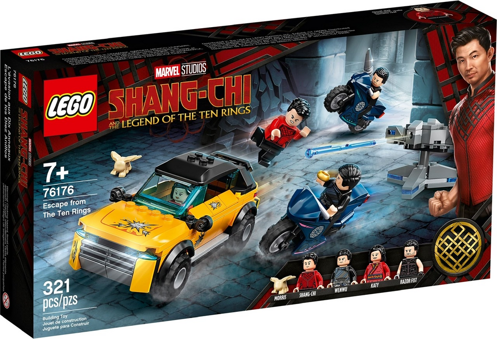 76176 Escape from The Ten Rings (Retired) LEGO Super Heroes product image 1, provided for visual reference and product