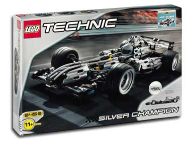 8458 Silver Champion (Retired) LEGO TECHNIC product image 1, provided for visual reference and product detail review