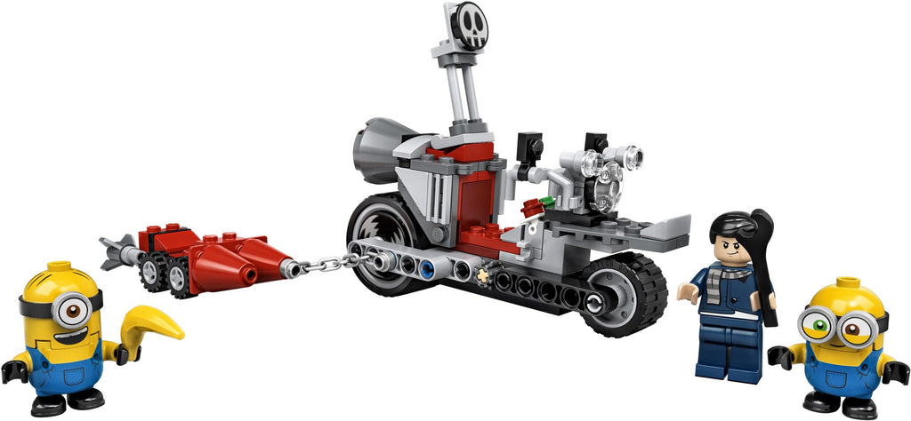 75549 Unstoppable Bike Chase (Retired) LEGO Despicable Me product image 2, provided for visual reference and product detail