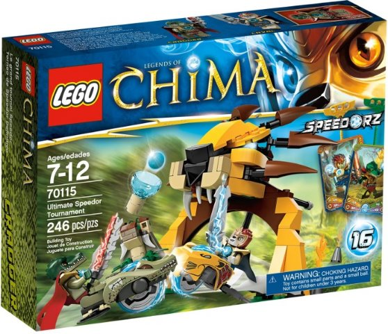 70115 Ultimate Speedor Tournament (Retired) LEGO Legends of Chima product image 1, provided for visual reference and product