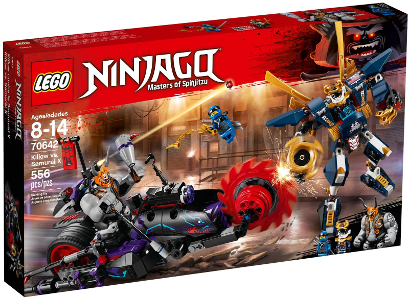 70642 Killow vs. Samurai X (Retired) LEGO Ninjago product image 1, provided for visual reference and product detail review