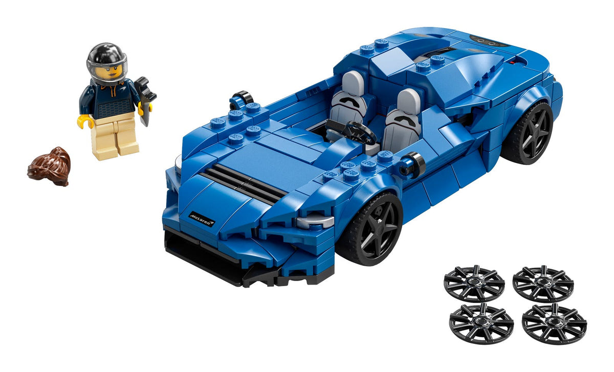 76902 McLaren Elva (Retired) LEGO Speed Champions product image 2, provided for visual reference and product detail review