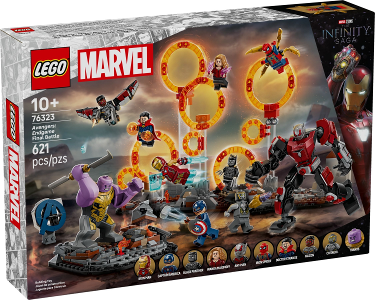 76323 Avengers: Endgame Final Battle (Retired) LEGO Super Heroes product image 2, provided for visual reference and product