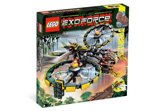 8117 Storm Lasher (Retired) LEGO Exo-Force product image 1, provided for visual reference and product detail review
