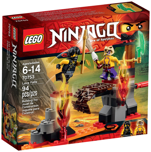 70753 Lava Falls (Retired) LEGO Ninjago product image 1, provided for visual reference and product detail review