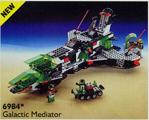 6984 Galactic Mediator (Retired) LEGO Space product image 2, provided for visual reference and product detail review