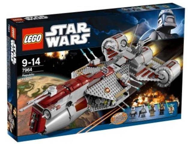 7964 Republic Frigate (Retired) LEGO Star Wars product image 1, provided for visual reference and product detail review