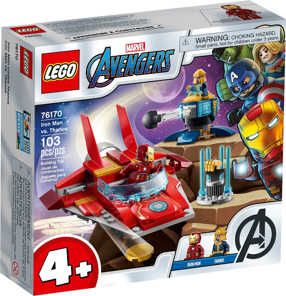 76170 Iron Man vs. Thanos (Retired) LEGO Super Heroes product image 1, provided for visual reference and product detail