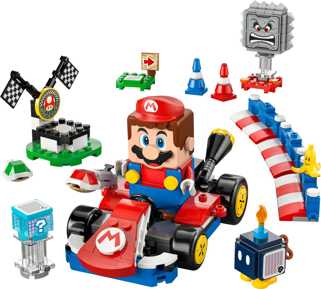 72043 Mario Kart - Interactive LEGO Mario & Standard Kart (Retired) LEGO Super Mario product image 3, provided for visual