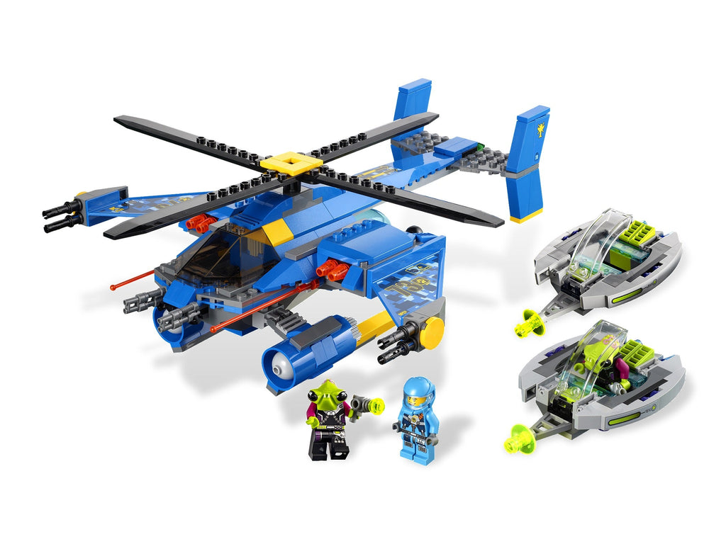 7067 Jet-Copter Encounter (Retired) LEGO Space product image 2, provided for visual reference and product detail review