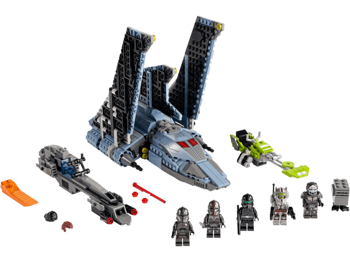 75314 The Bad Batch Attack Shuttle (Retired) LEGO Star Wars product image 2, provided for visual reference and product