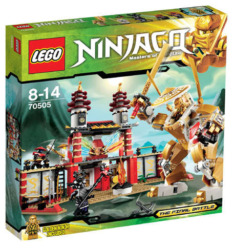 70505 Temple of Light (Retired) LEGO Ninjago product image 1, provided for visual reference and product detail review