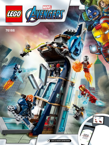 76166 Avengers Tower Battle (Certified) LEGO Super Heroes product image 2, provided for visual reference and product detail
