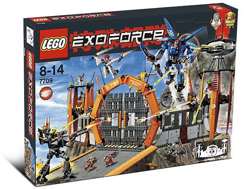 7709 Sentai Fortress (Retired) LEGO Exo-Force product image 1, provided for visual reference and product detail review