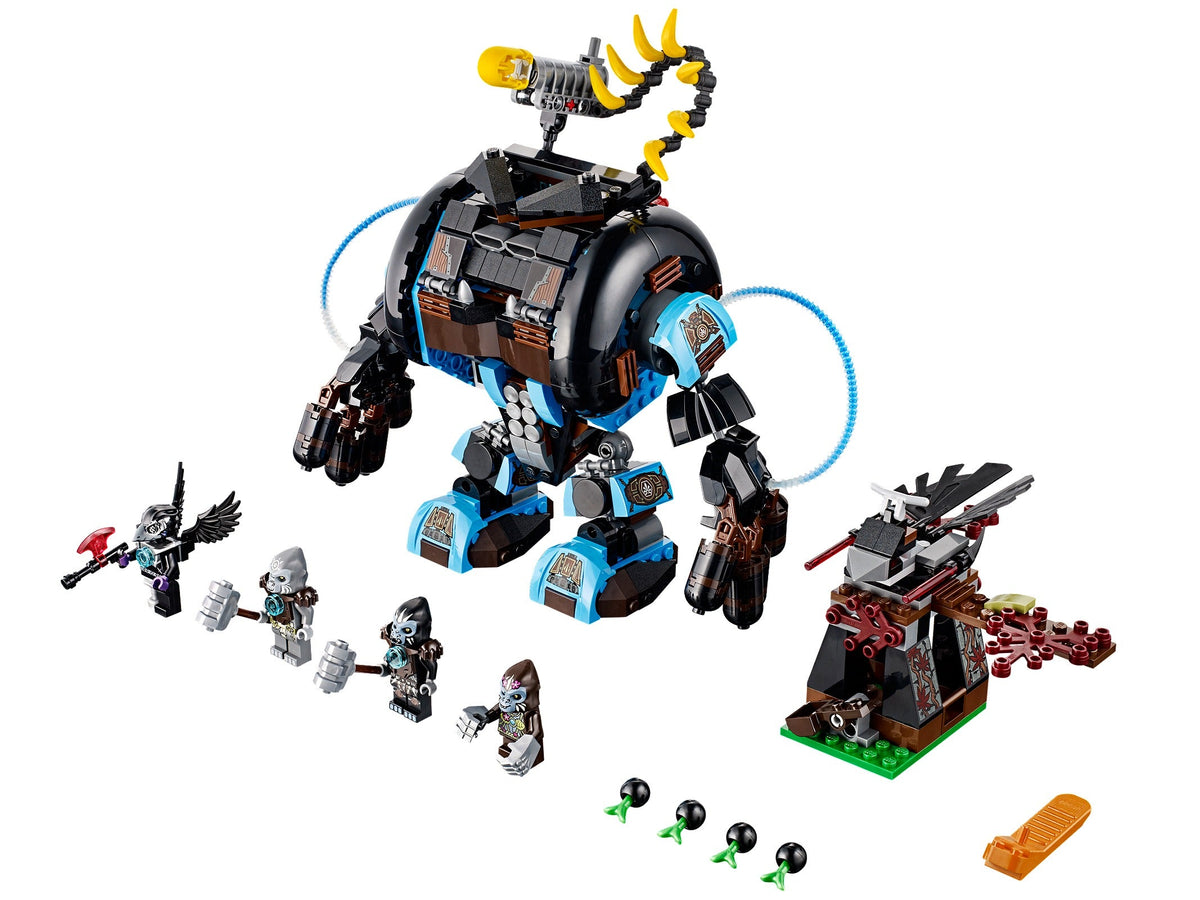 70008 Gorzan's Gorilla Striker (Retired) LEGO Legends of Chima product image 2, provided for visual reference and product