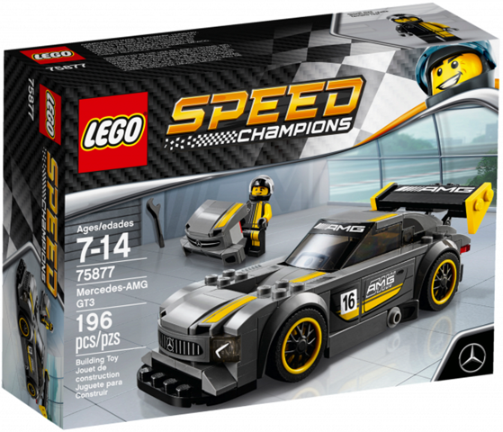 75877 Mercedes-AMG GT3 (Retired) LEGO Speed Champions product image 1, provided for visual reference and product detail