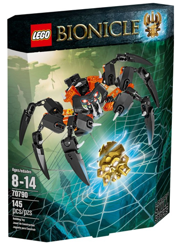 70790 Lord of Skull Spiders (Retired) LEGO BIONICLE product image 1, provided for visual reference and product detail review