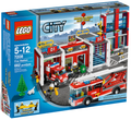 7208 Fire Station (Retired) LEGO City product image 1, provided for visual reference and product detail review