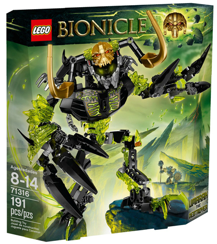 71316 Umarak the Destroyer (Retired) LEGO BIONICLE product image 1, provided for visual reference and product detail review