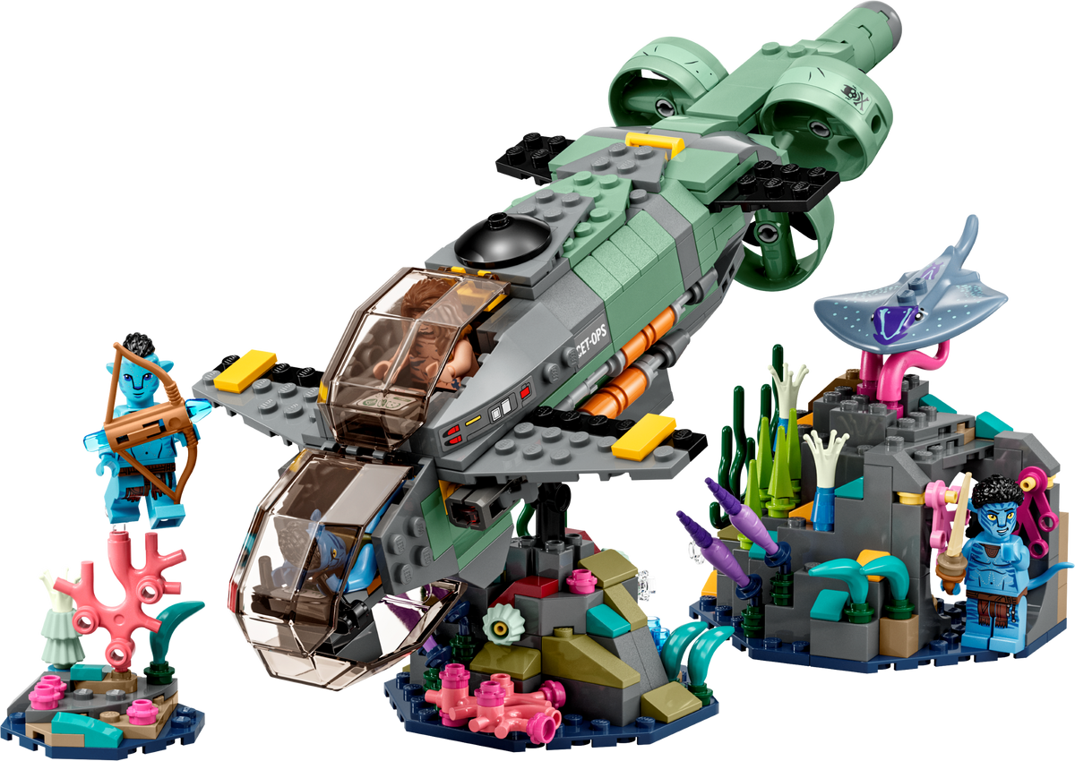 75577 Mako Submarine (Retired) LEGO Avatar product image 2, provided for visual reference and product detail review