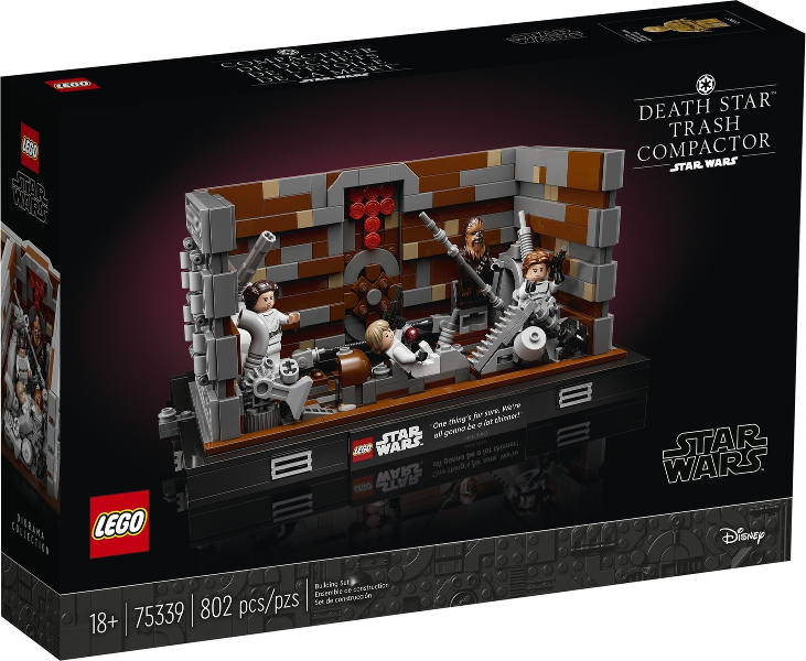 75339 Death Star Trash Compactor Diorama (Retired) LEGO Star Wars product image 1, provided for visual reference and product
