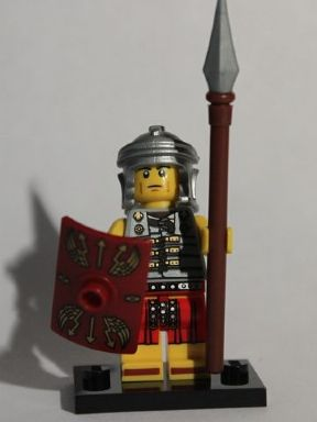 Roman Soldier - Series 6 Collectible Minifigure (col06-10) product image 1, provided for visual reference and product detail