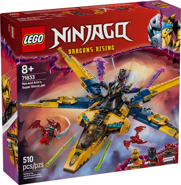 71833 Ras and Arin's Super Storm Jet (Retired) LEGO Ninjago