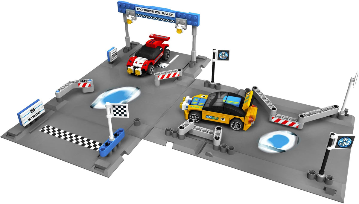 8124 Ice Rally (Retired) LEGO Racers product image 2, provided for visual reference and product detail review