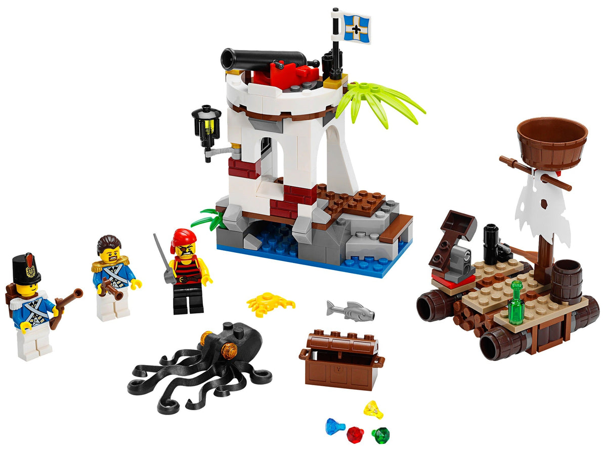 70410 Soldiers Outpost (Retired) LEGO Pirates product image 2, provided for visual reference and product detail review