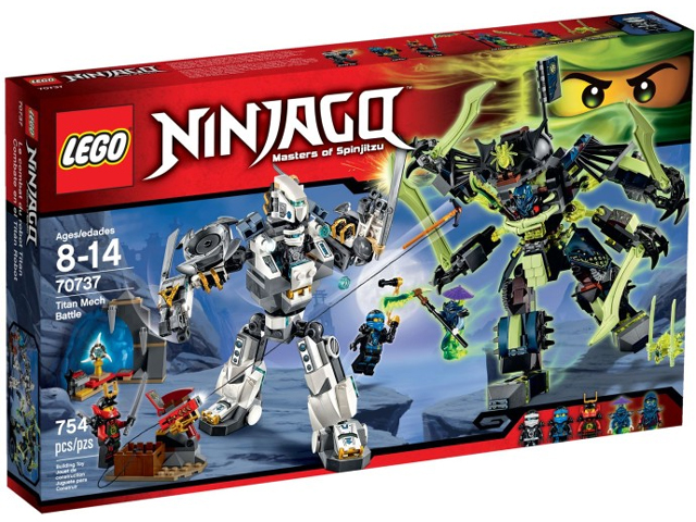 70737 Titan Mech Battle (Retired) LEGO Ninjago product image 1, provided for visual reference and product detail review