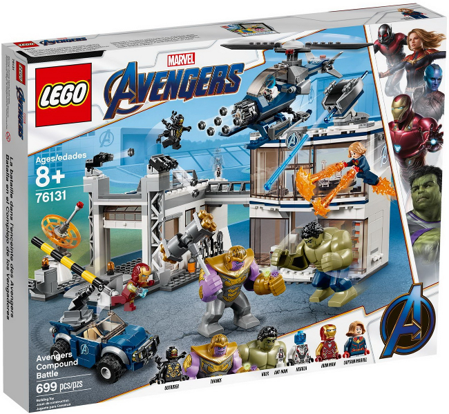 76131 Avengers Compound Battle (Retired) LEGO Super Heroes product image 1, provided for visual reference and product detail